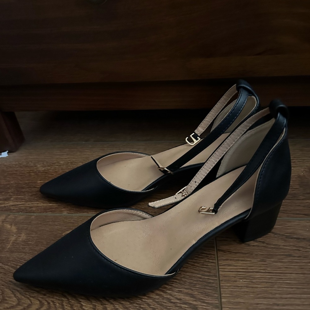 Black Low Heels